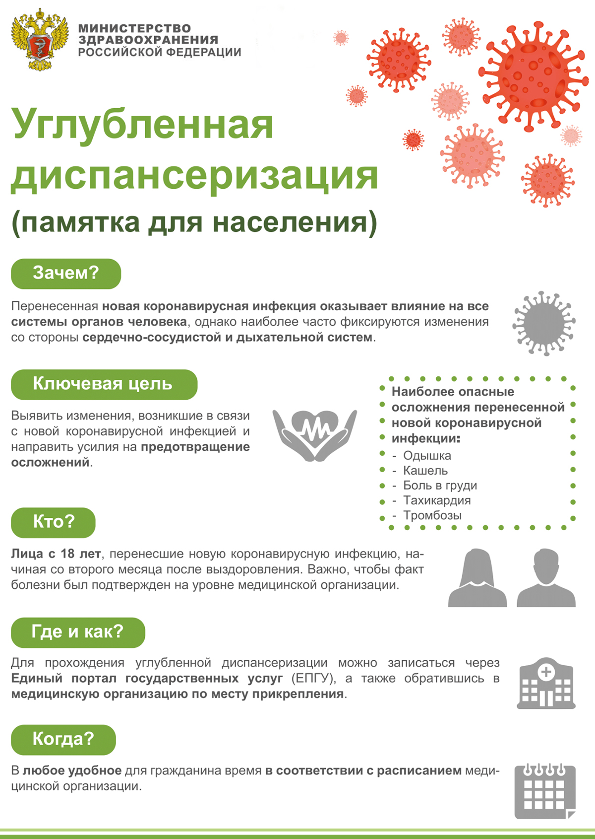 Углубленная диспансеризация (памятка для населения)